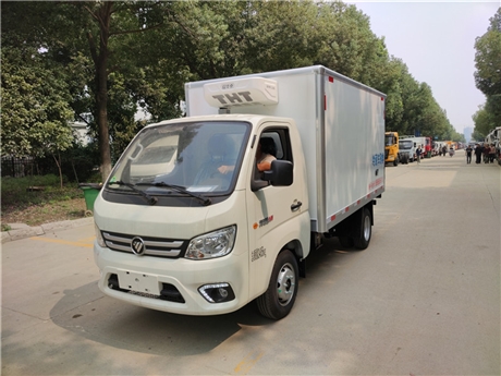 國(guó)六福田祥菱M冷藏車，小型箱式冷藏保溫車，4.2米冷藏冷鏈車價(jià)格