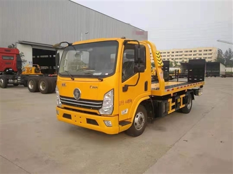 國(guó)六陜汽德龍藍(lán)牌清障車，一拖二4噸救援拖車，全國(guó)送車上門