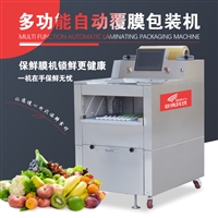 蔬菜包装机 自动保鲜膜包装机