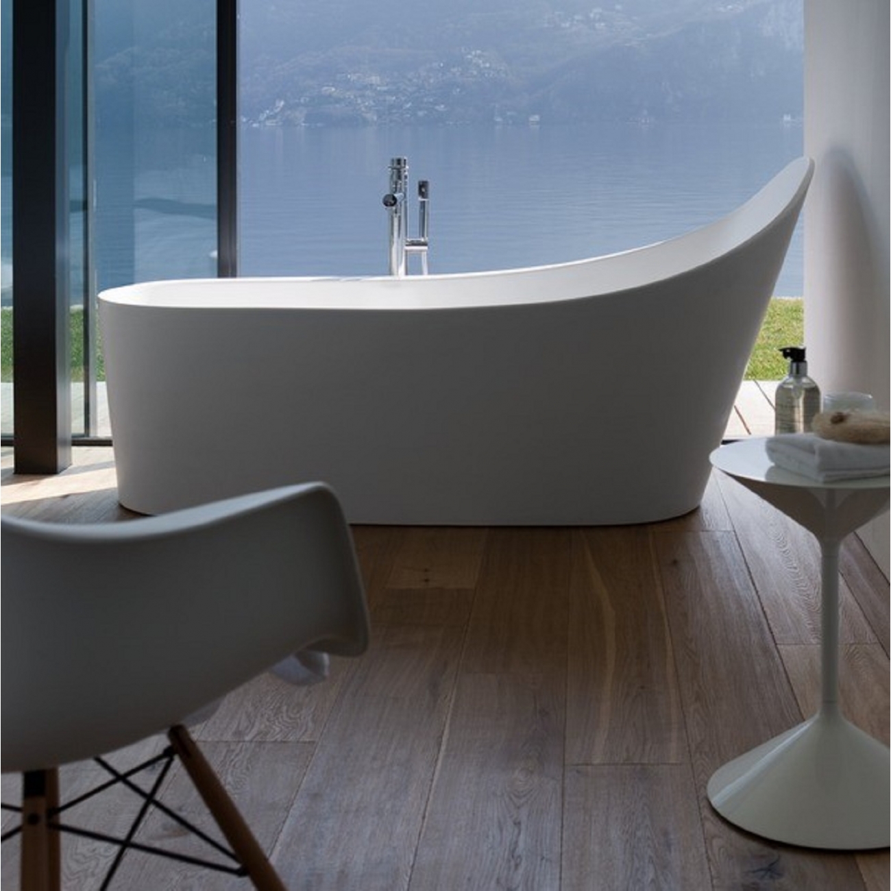 劳芬laufen人造石表面独立浴缸palomba collection系列