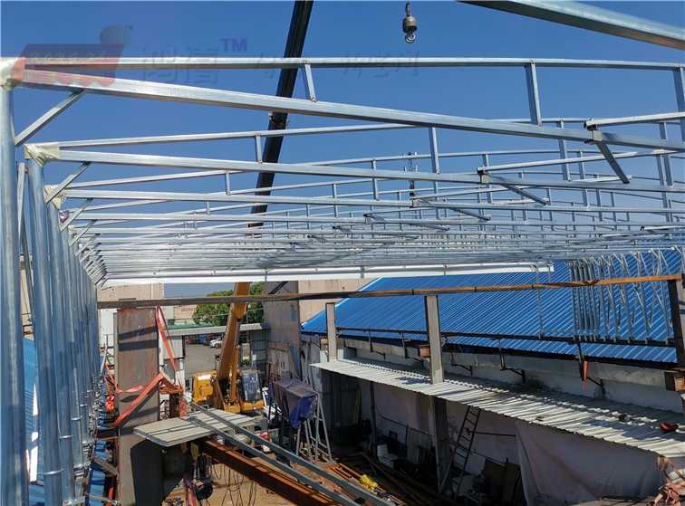 嘉兴推拉篷房镀锌钢架搭建海宁移动伸缩雨棚6平方起定