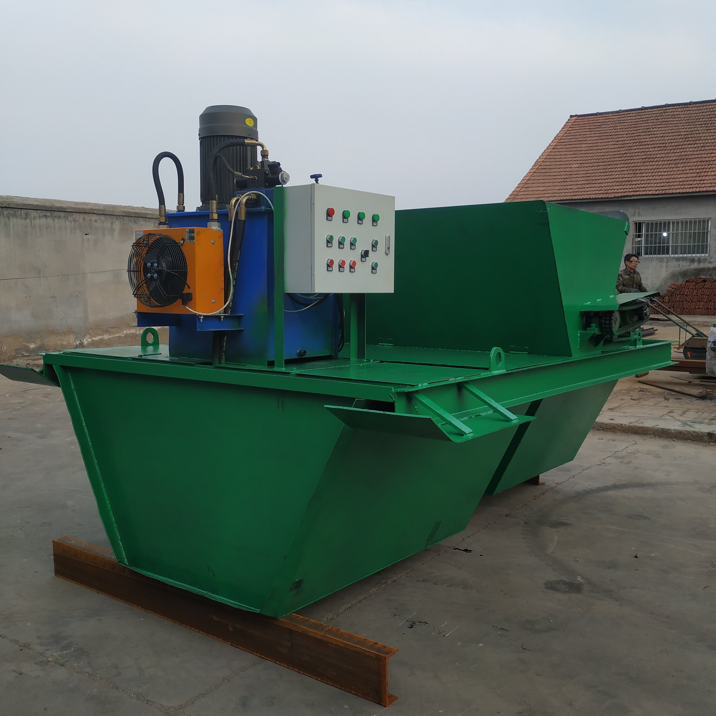 u型槽衬砌机水渠机路沿成型机修渠好