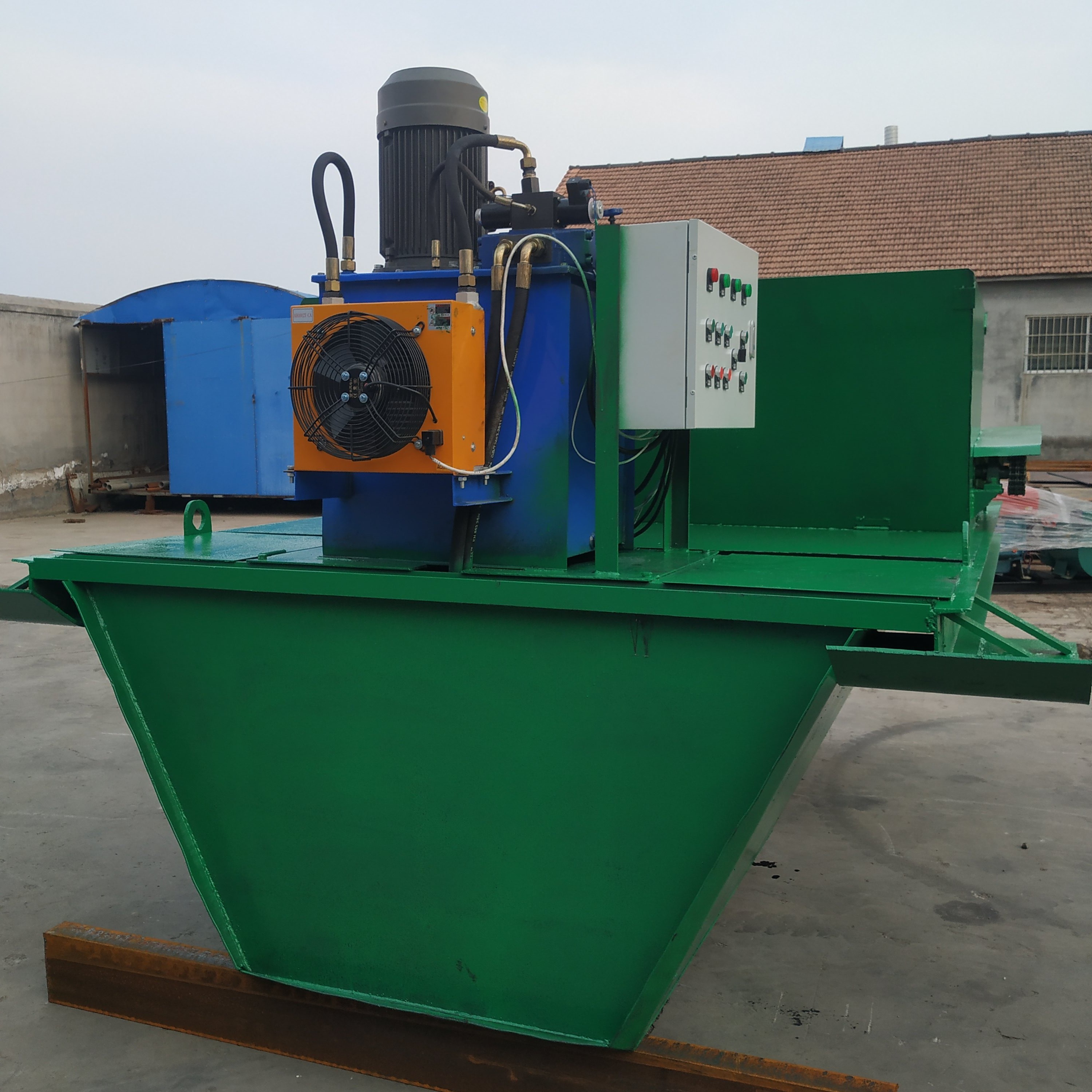 边沟成型设备u型槽现浇机械水渠成型机滑模机操作方便