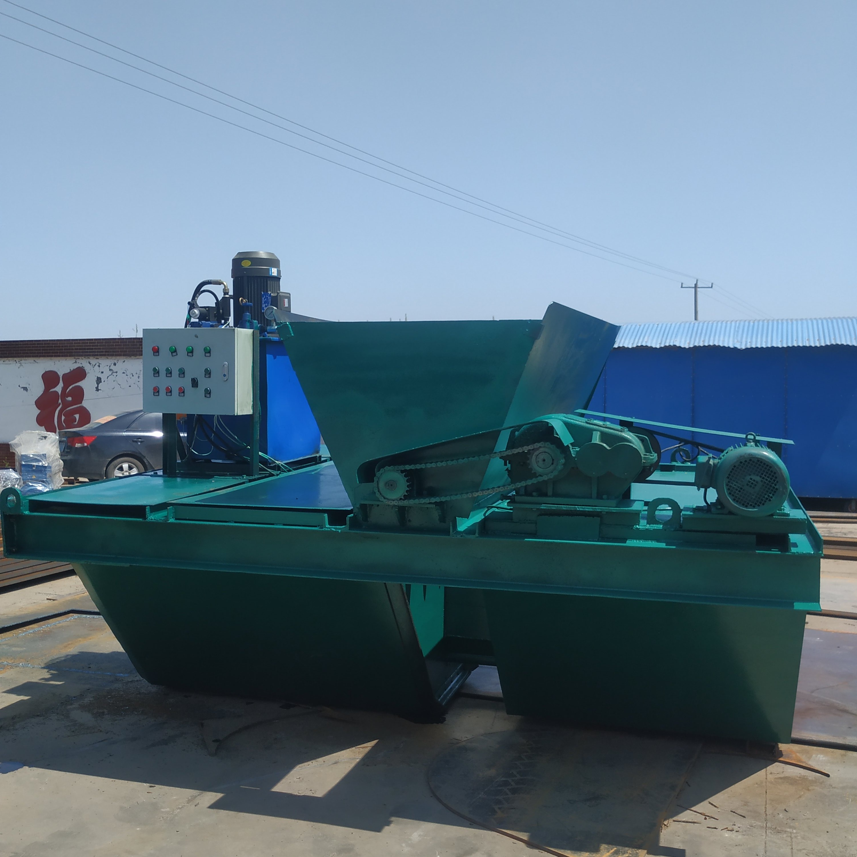 灌溉硬质水渠成型机排水沟滑模机水渠成型机售后有保