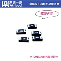 丝印JR金科JK-nSMD400L-12V 4A 6V1206可恢复保险丝选型方法