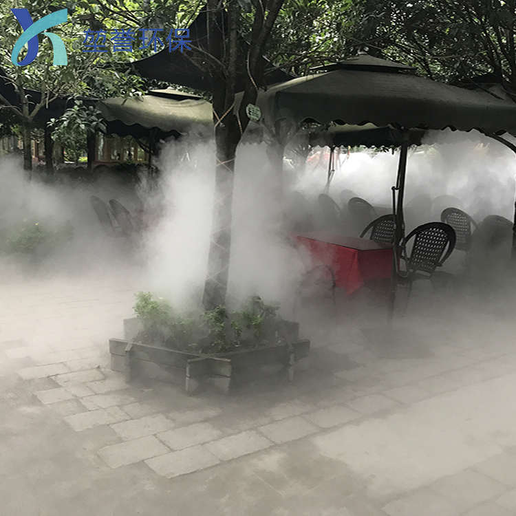 室外人造雾降温车间厂房喷雾降温
