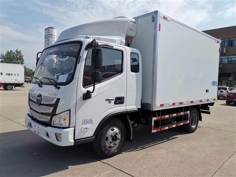 福田欧马可4.2米冷藏车，国六销量好的蓝牌冷藏车