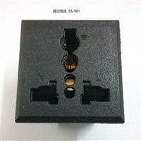 生产销售万用插座SS-901电器AC电源输出安全门万用电器插座