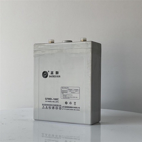 圣阳蓄电池GFM-100C 2V100AH 基站UPS电源EPS 直流屏专用