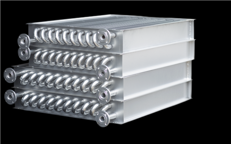 丹帝  钢绕翅换热器工厂专用暖气片 耐腐蚀光排管散热器暖气批发