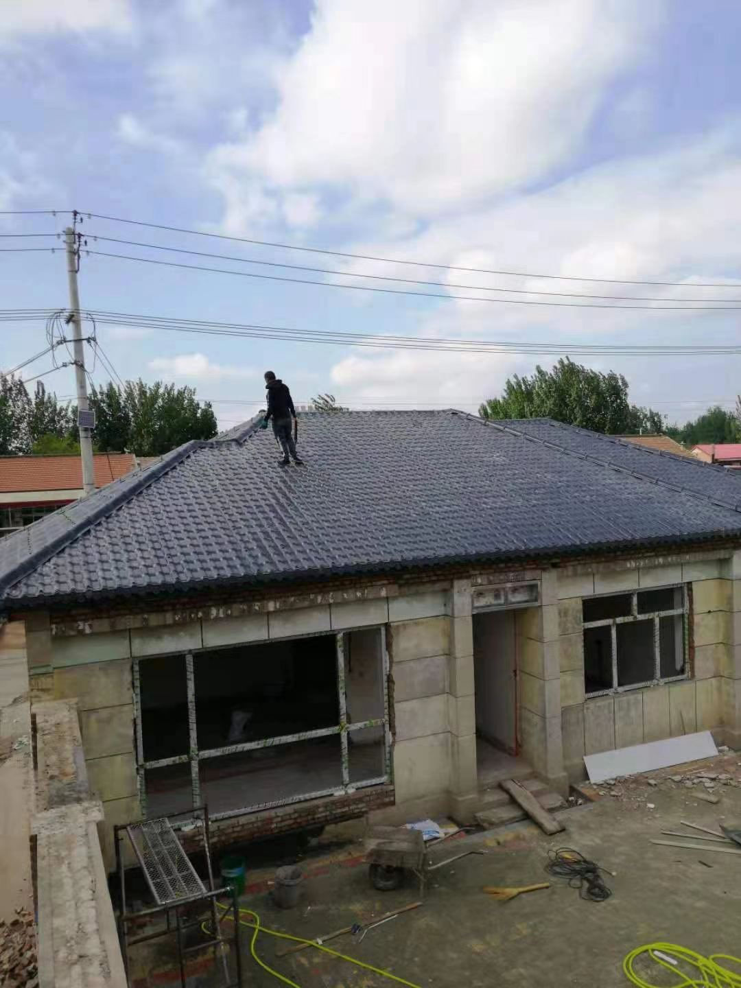 北京树脂瓦瓦供应 平谷树脂瓦安装 仿古瓦 屋面瓦