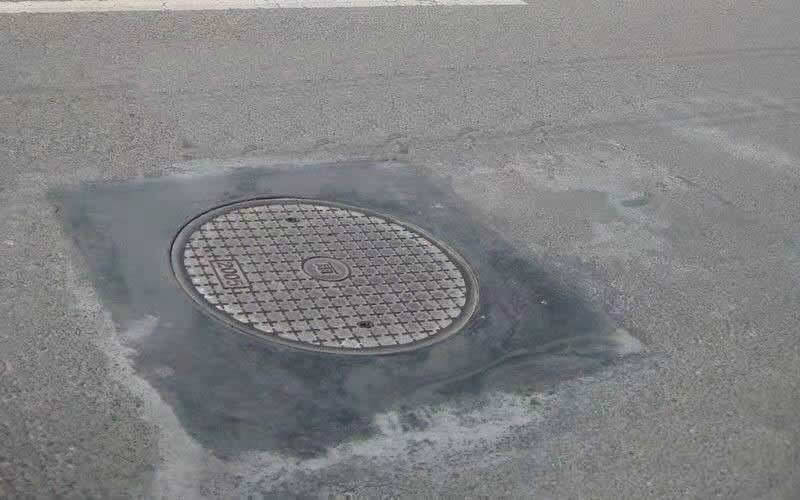 井盖修复超强混凝土 海岩早强黑灰色混凝土厂家