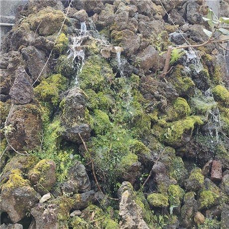 云南腾冲尚融火山石自然石假山石