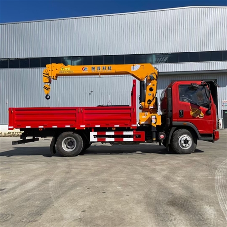 东风锦程V6后八轮徐工12吨5节臂随车吊价格