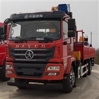 东风锦程V6后八轮配三一12吨四节臂随车吊生产厂家