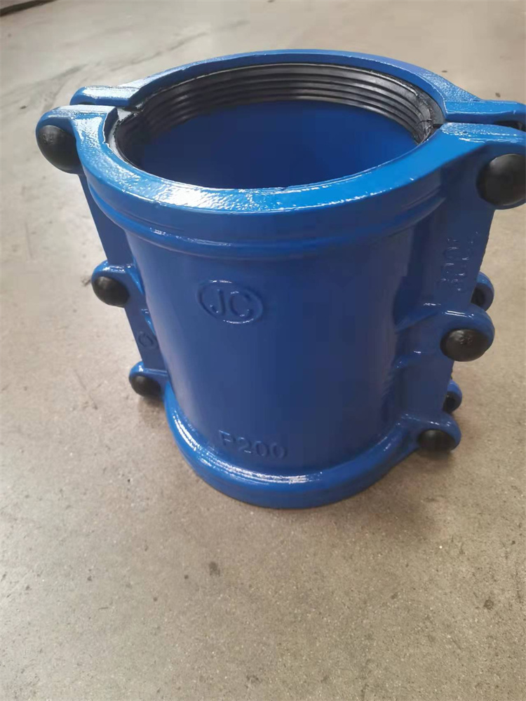 供应球墨铸铁哈夫节钢板压制抢修节管道堵漏器穿线哈夫节