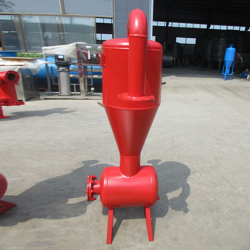 乌兰察布砂石离心过滤器农田灌溉滴灌立式过滤器滴灌砂石过滤器