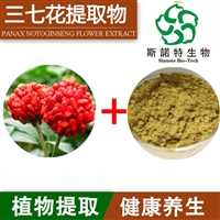 三七花提取物  浓缩粉末 植物提取 速溶 斯诺特生物