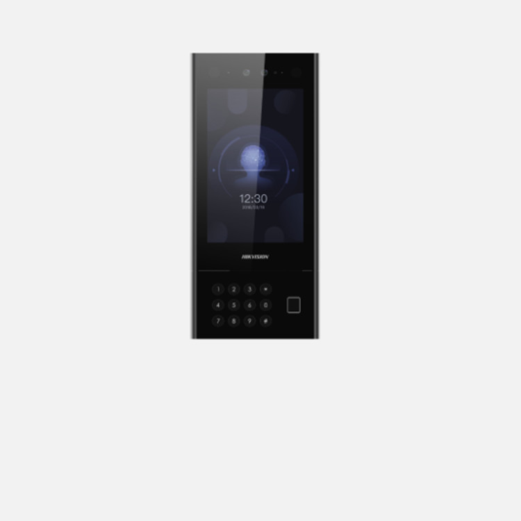 DS-KD9413-AFBY 海康威视8寸安卓人脸指纹门口机 支持1万人脸库