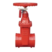 川安沟槽式信号闸阀ZSXF-10/16Q DN100 DN150 DN200