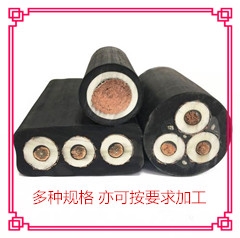 銀順牌UGEFHP8.7/15KV3*70+3*25/3盾構機橡套電纜制作流程