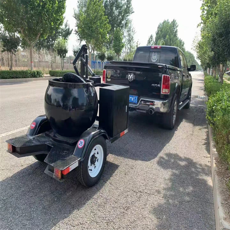 防爆罐jbg750球形防爆罐拖车式防爆球