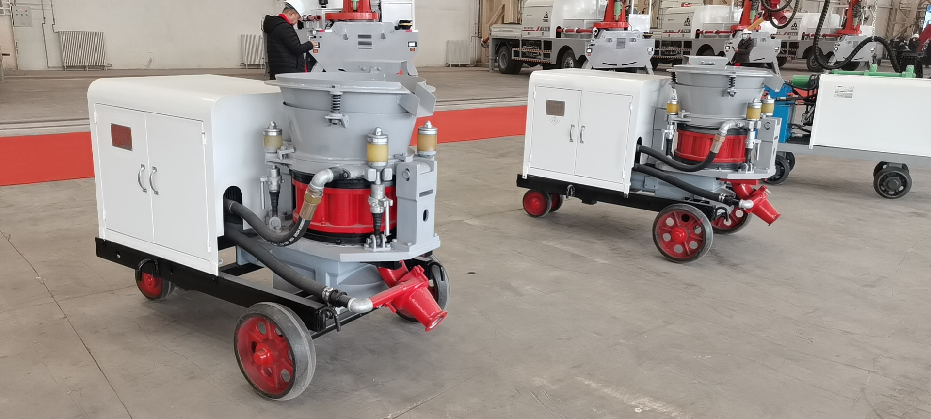 申鑫牌ssp系列湿喷机干湿两用喷浆机自动喷射机