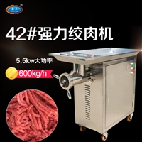 全自动多功能不锈钢绞肉机 鲜肉微冻肉都可以绞碎的机器