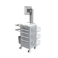 移动护理工作站 无线移动查房车 医生护理车