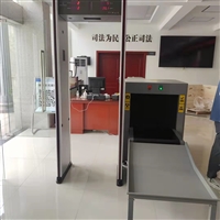 上海学校使用中科联ZK-801AT通过式测温金属门
