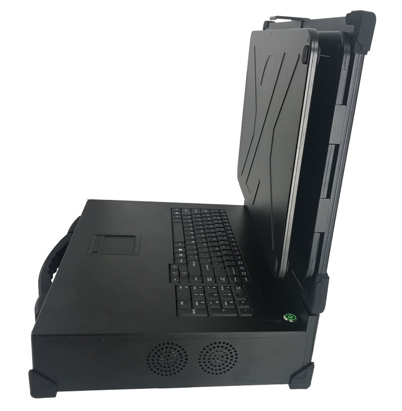 加固便携计算机多屏便携电脑应急指挥移动工作站可按需定制