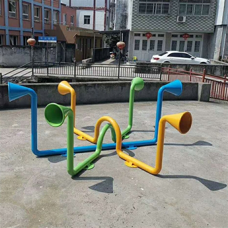 小区公园户外镀锌钢管烤漆传声筒