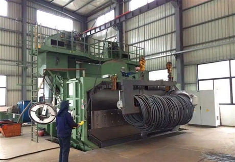 盘圆抛丸机 安蓝地专注清理几十年 放心选购 清理效果好