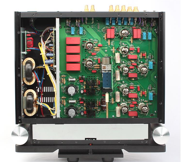 聲雅cv1電子管功放家用全平衡hifi功放前級功放機高保真