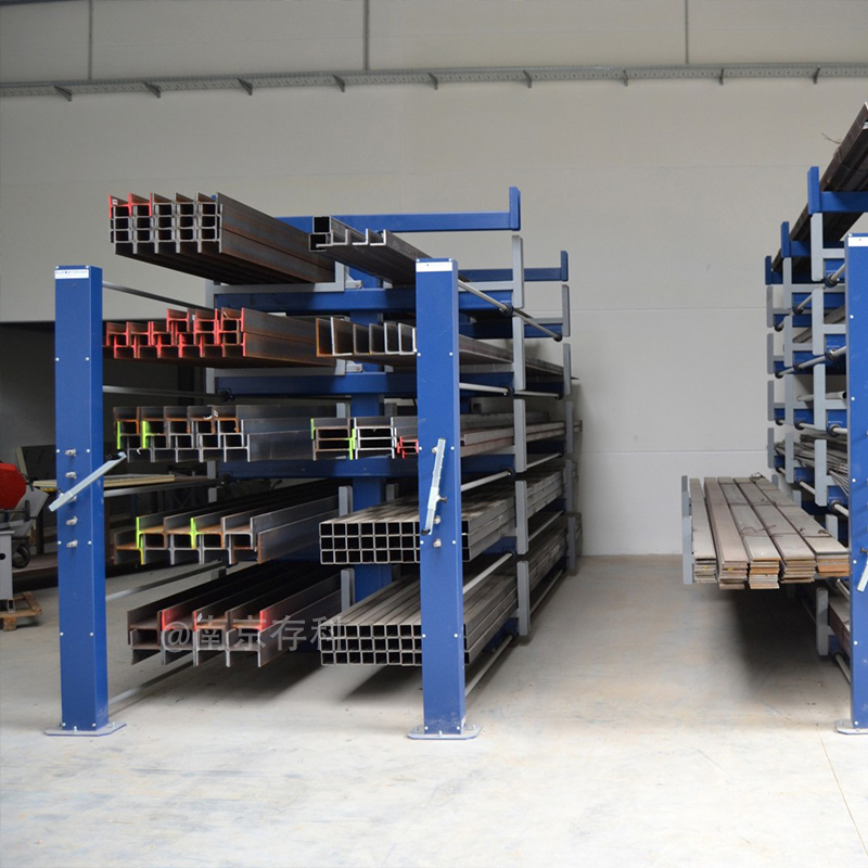 仓储料架伸缩悬臂式货架ckss101线棒物料储存架