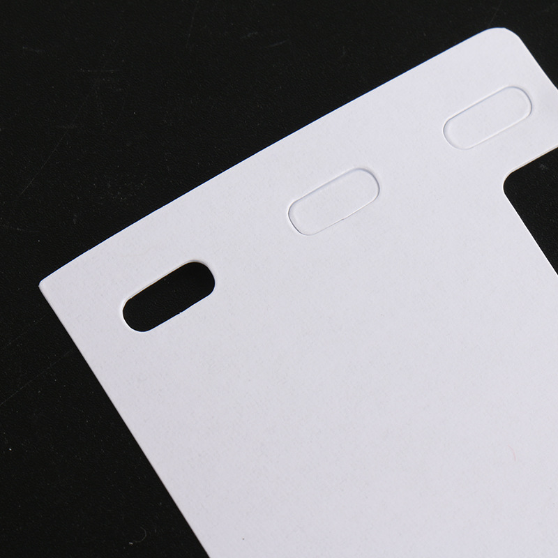 厂家供应精密模切白色胶片PVC塑料片 家装灯头盒装饰片