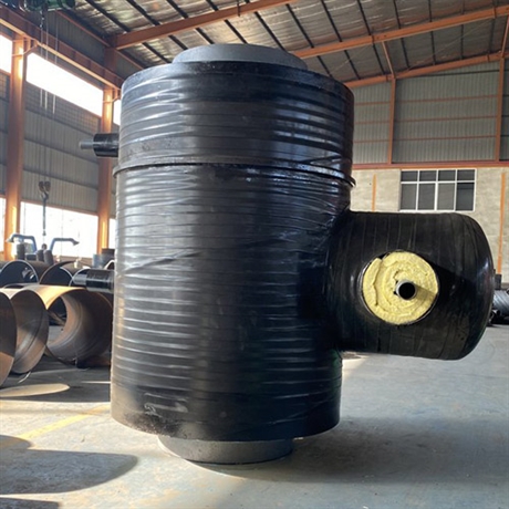 预制保温下疏水节 钢套钢下排水式疏水节 预制保温装置 支持图纸定制加工