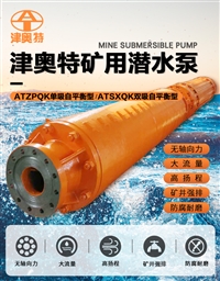 矿用潜水泵240吨大流量价格合理