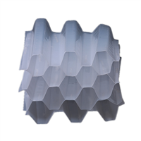 煤矿废水过滤斜管填料 山西蜂窝斜管pp/frp定制规格