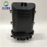 144芯光缆光纤接头盒立式圆筒接续盒帽式防水熔接包