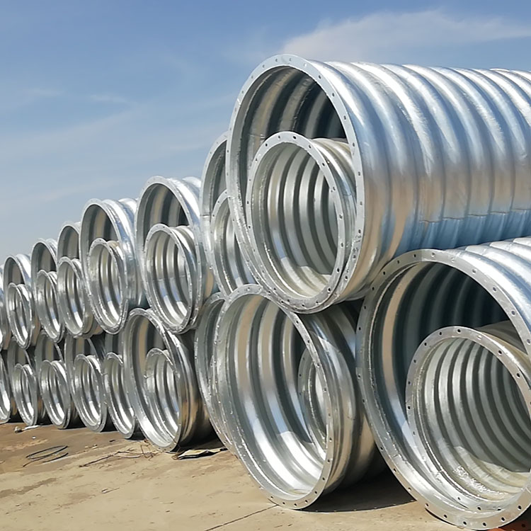 高分子聚合物金属波纹涵管 强度高耐磨性耐热性 耐腐蚀耐电绝缘