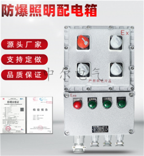 220V380V防爆照明配电箱IP65动力控制柜BXM 开关分线盒电源检修箱