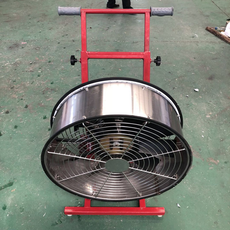 移动式消防抢险救援排烟机 水力驱动去烟消烟机 消防救援水力排烟风机