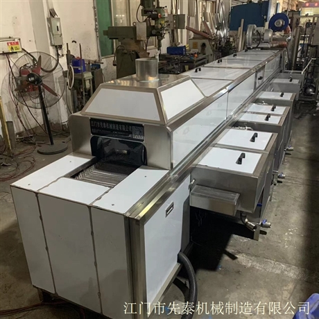 铜件冲压油超声波清洗机 五金电器配件除油清洗线