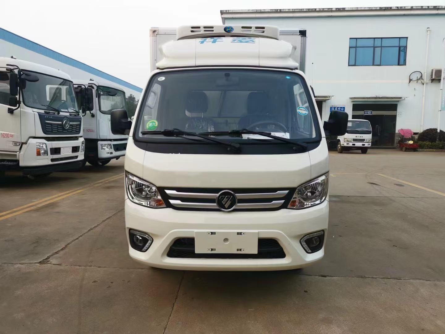 福田微卡蓝牌冷藏车可分期付款小型冷藏车
