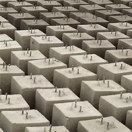 光伏配重块预制混凝土材质光伏发电水泥墩停车场防撞墩