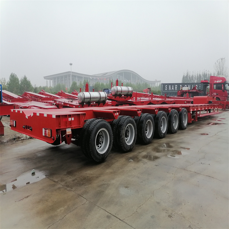 新疆五线十轴挂车厂价格