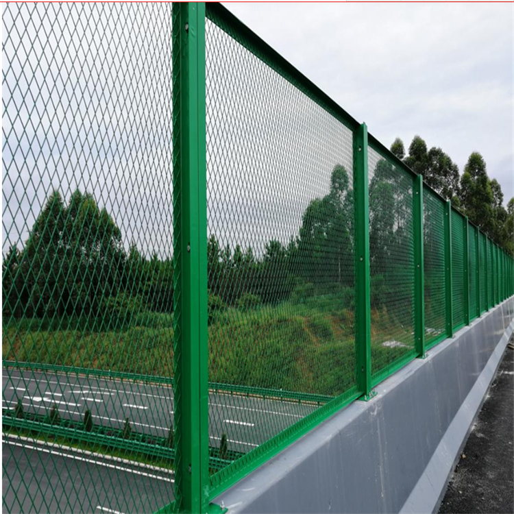 钢板网防坠网密纹网桥梁防抛网y型柱异形防抛网