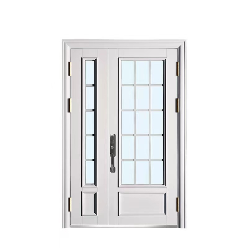 庭院拼接大门别墅四扇玻璃钢质拼接门家用玻璃拼接门量尺定制