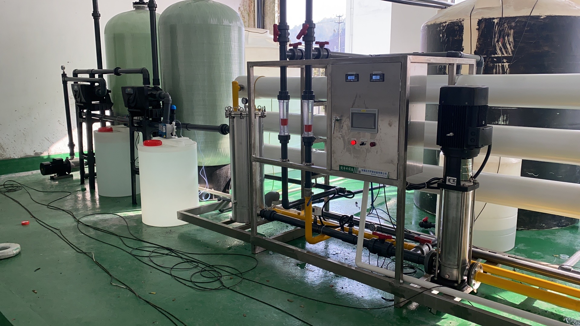 瑞金去离子水设备供应商电子元器件冲洗去离子水厂家